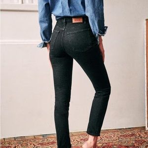 Sézane Brut sexy jeans in black, size 26